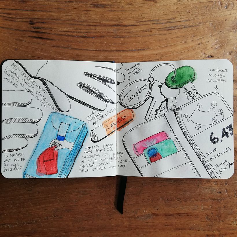 Monique's Illustrated Diary: Fill Your Sketchbook with Experiences 16