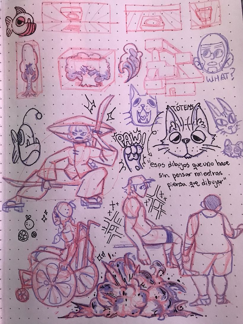Mi proyecto del curso: Técnicas de dibujo en sketchbook para principiantes 1