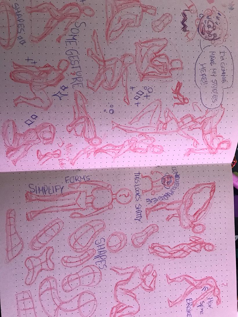 Mi proyecto del curso: Técnicas de dibujo en sketchbook para principiantes 2
