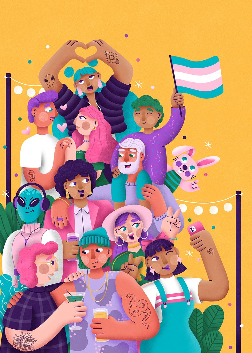 Poster for LGBT+ Rights 2