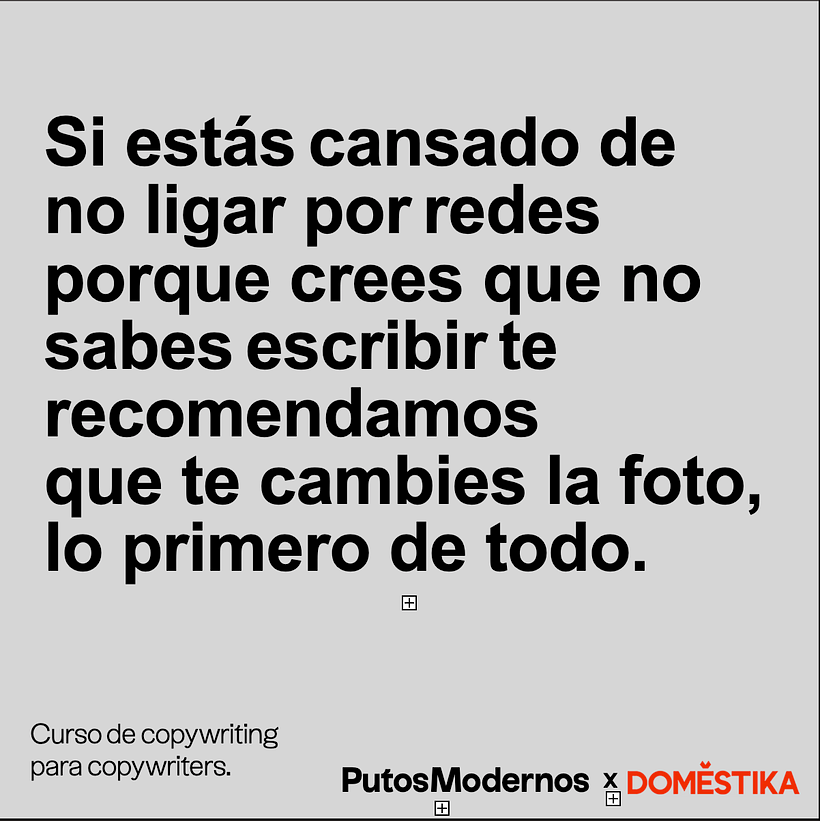 Mi proyecto del curso: Copywriting para copywriters 3