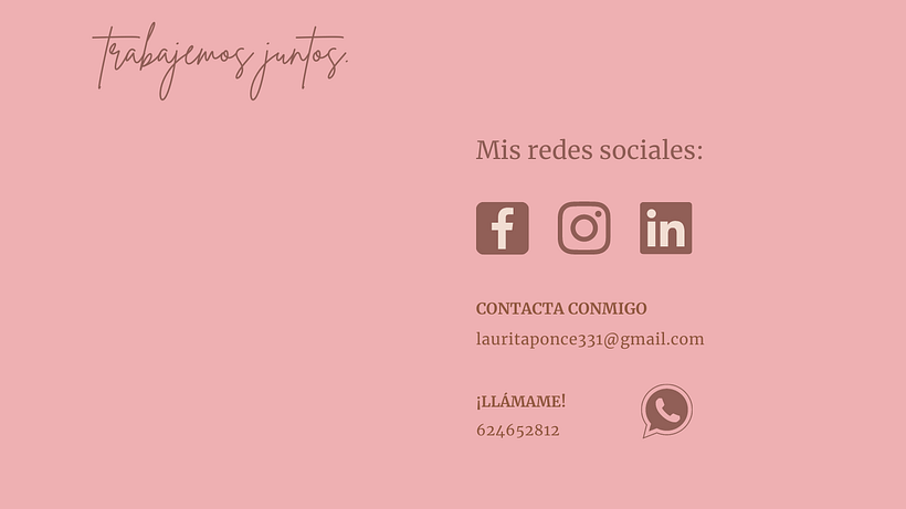 Portfolio o web  6