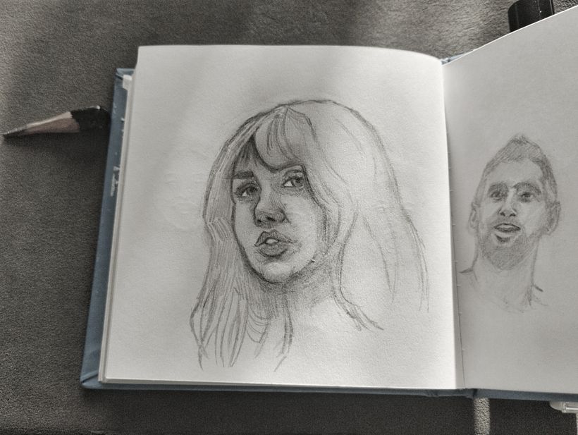 Mi proyecto del curso: Sketchbook de retrato: explora el rostro humano 2