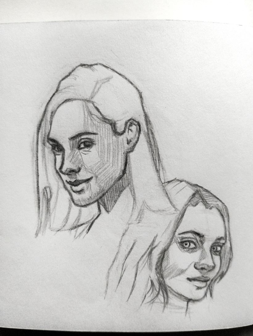 Mi proyecto del curso: Sketchbook de retrato: explora el rostro humano 4