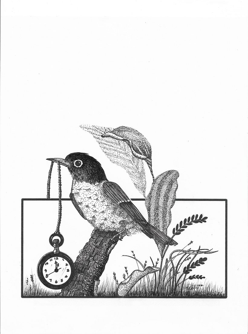 My project for course: Realistic Illustration of Birds with Imaginative Elements 3