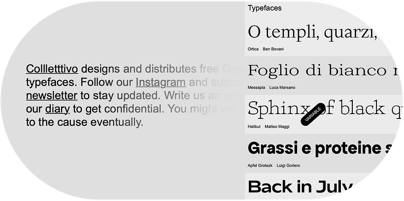 Collletttivo tipografias bonitas gratis