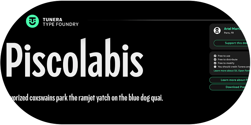 Tunera tipografias bonitas gratis