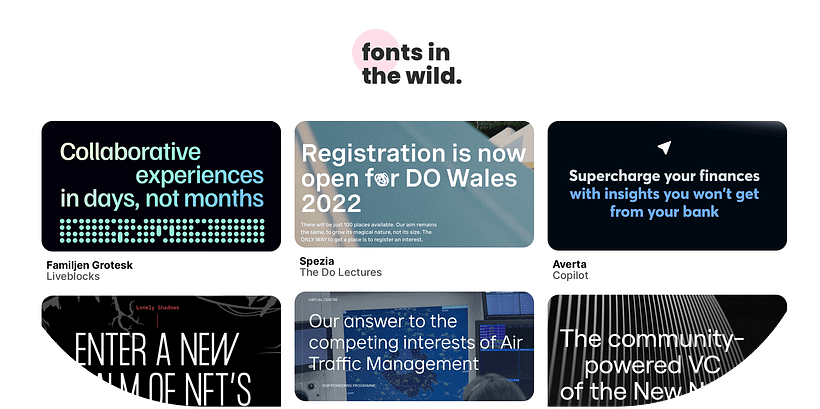 Fonts in the wild tipografias bonitas gratis