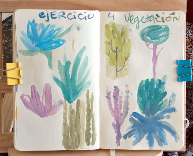 Mi proyecto del curso: Sketchbook pictórico en gouache 6
