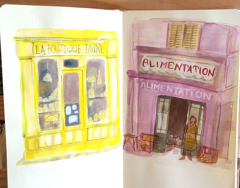 Mi proyecto del curso: Sketchbook pictórico en gouache 8