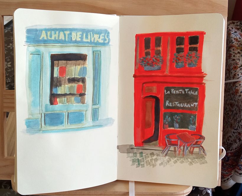 Mi proyecto del curso: Sketchbook pictórico en gouache 10