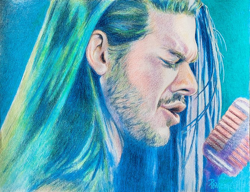 My project for course: Vibrant Portrait Drawing with Colored Pencils 1