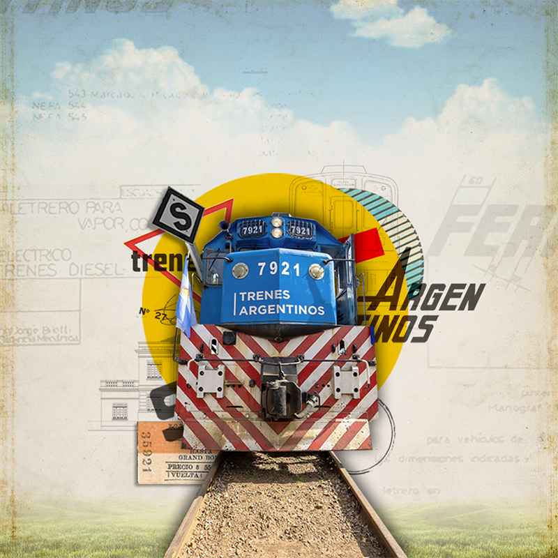 _Trenes Argentinos (digital collage) 1