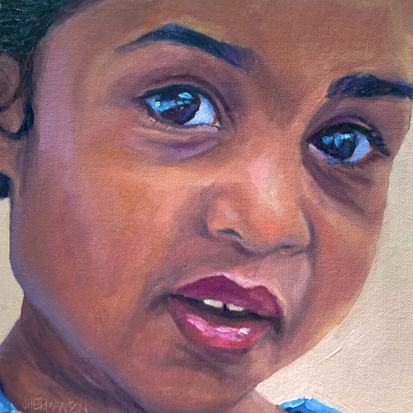 My project for course: Portrait Painting with Oil: Explore Light and Shade 3
