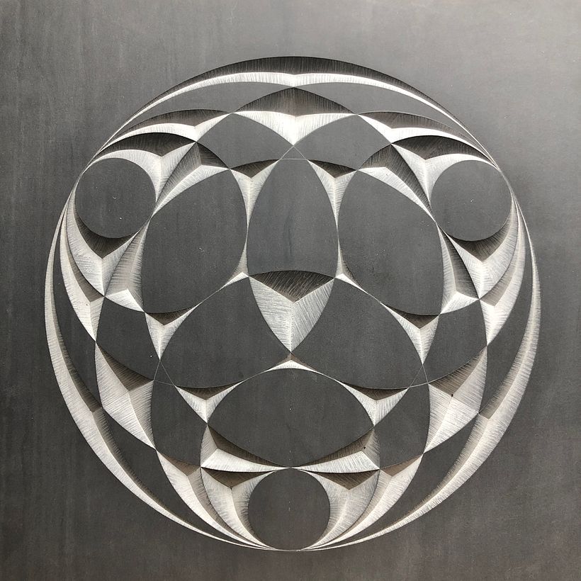 I always find it exciting watching the pattern grown and seeing it emerge in 3D for the first time
