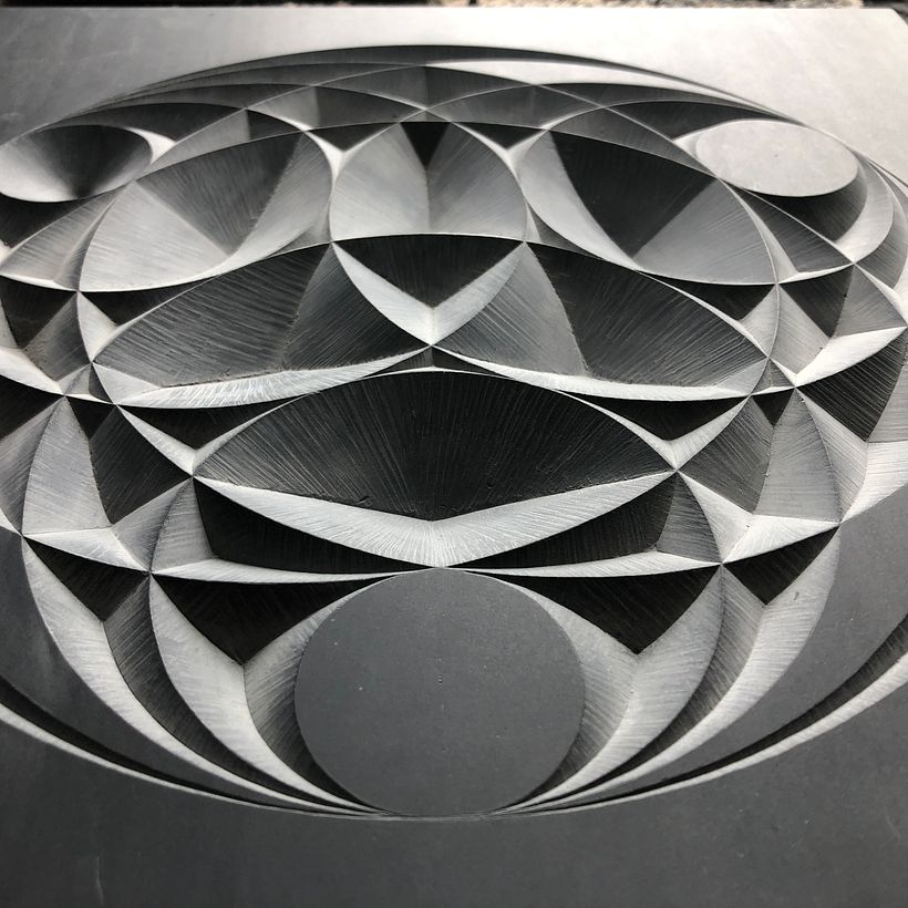 The shadows are my favourite part, and for me the element which completes the carving. 
