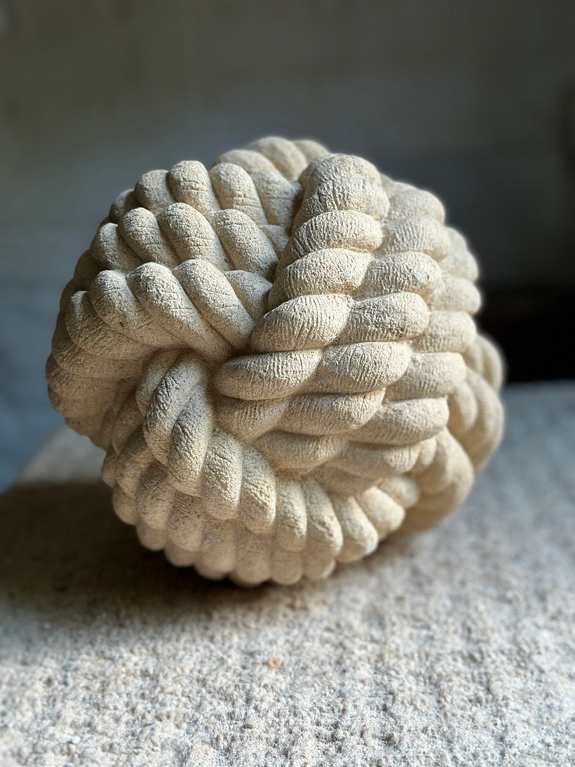 Carving a Rope Knot 6