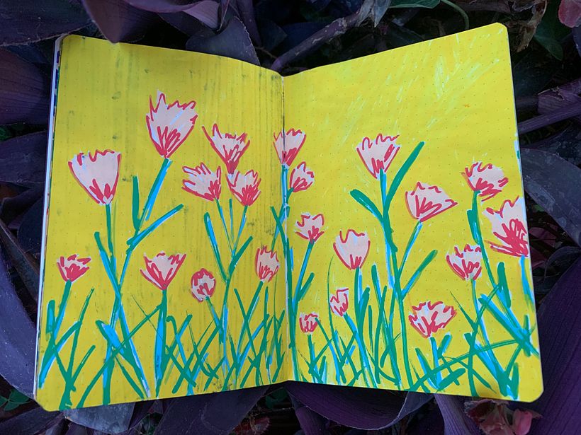 My project for course: Botanical Patterns in a Sketchbook: Conquer the Blank Page 7