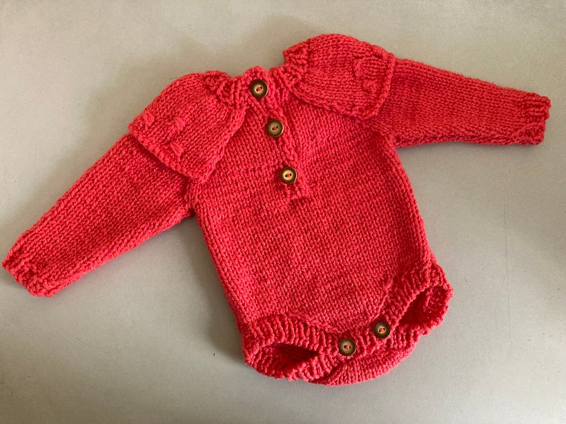 Mi proyecto del curso: Tejido de prendas infantiles con raglán top down 1