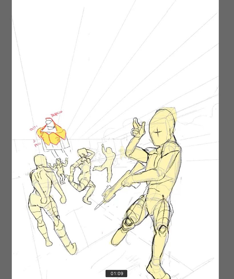 My project for course: Basic Principles of Drawing People from Imagination 5