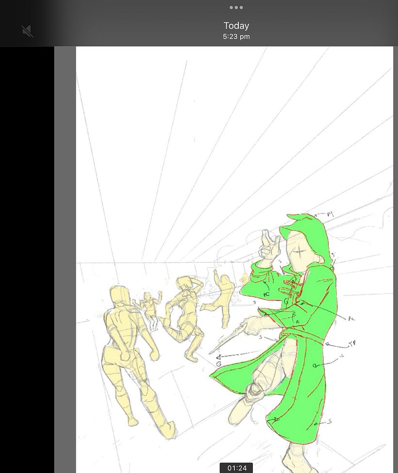 My project for course: Basic Principles of Drawing People from Imagination 6