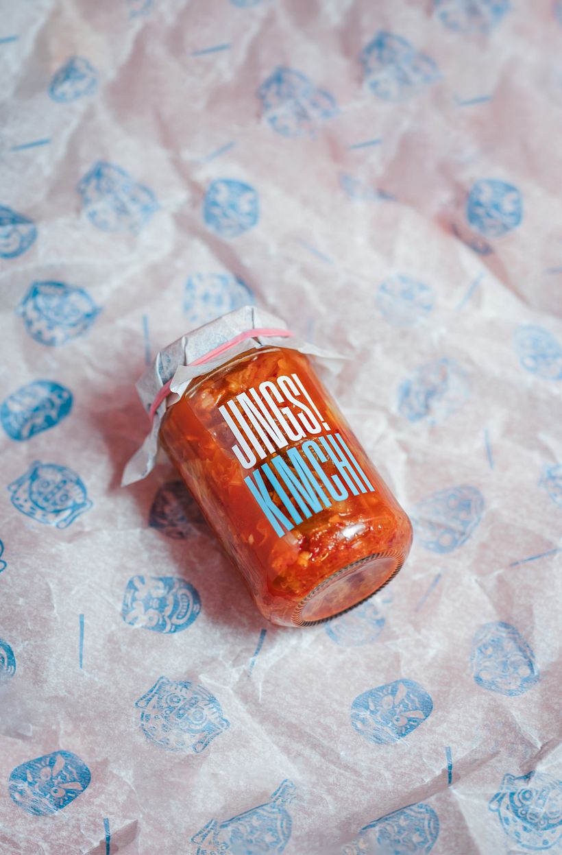Jings! Kimchi. My project for course: Conceptual Product Photography for Advertising 6