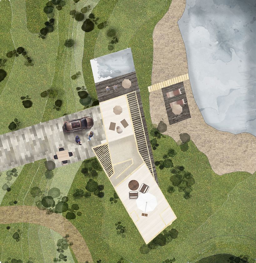 My project for course: Postproduction of Architectural Plans in Photoshop 2