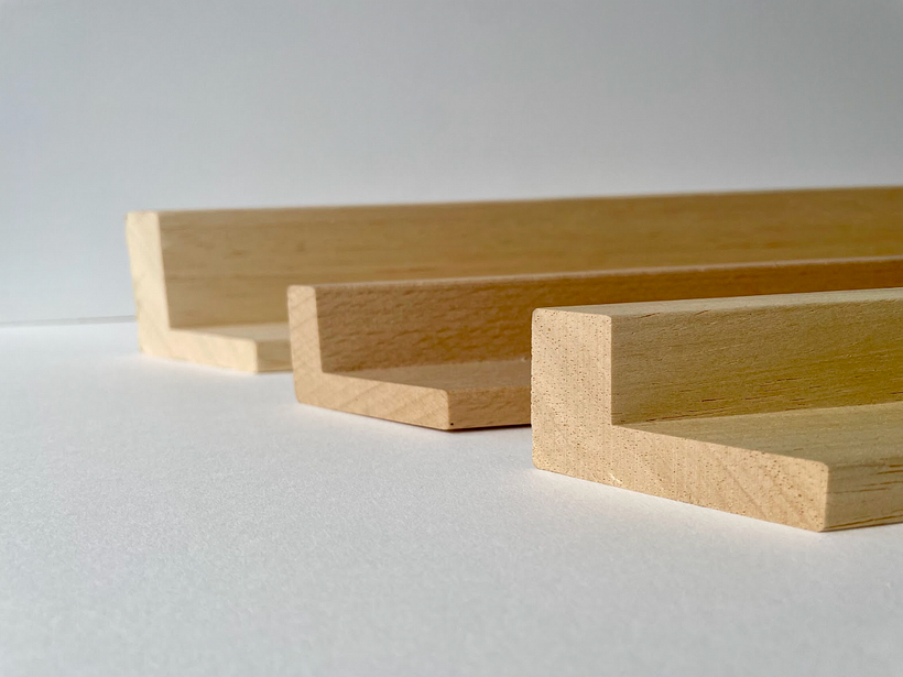 Examples of tray (or L) profiles