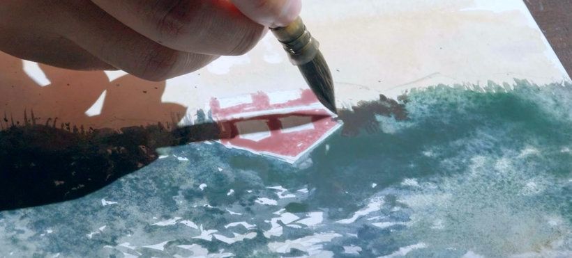 Acuarela: Mis implementos para pintar al aire libre 5