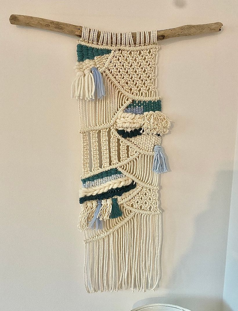 My project for course: Macraweave: Create Modern Artwork using Macramé and Weaving 1