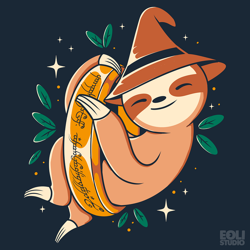 The Sloth of the rings 1