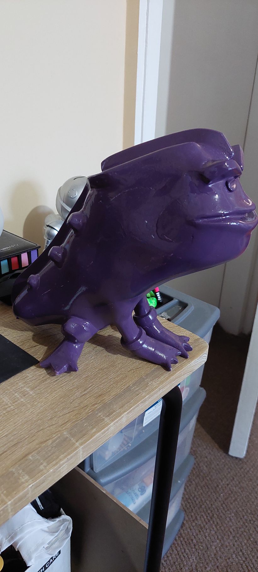 La capa más grande fue el morado, me gusto mucho el resultado. 