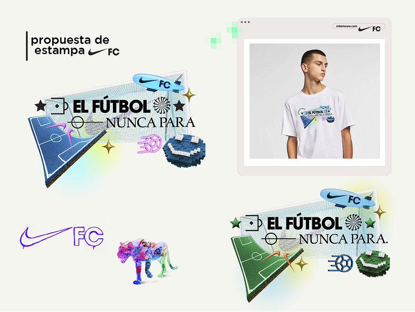 diseño de estampa | Nike - Diseño