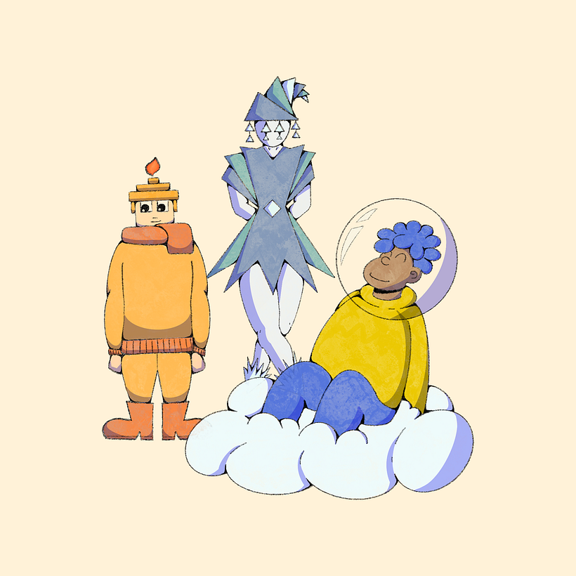 My project for course: Character Design with Stylized Anatomy 1