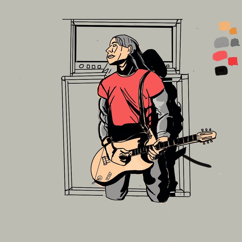 Meu projeto do curso:  Ilustração a todo volume com Procreate 4