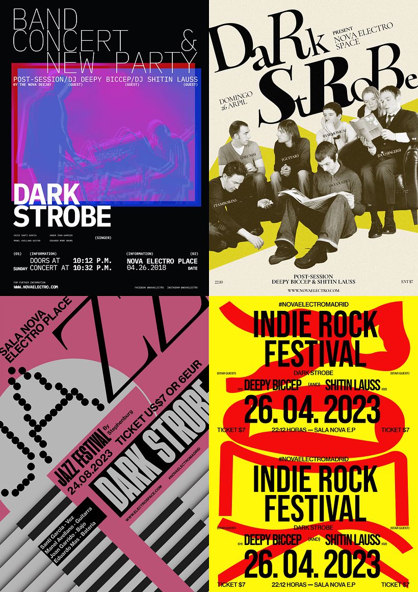 4 Genre Posters - Andrian Zulkarnaen (Nanaki) 2