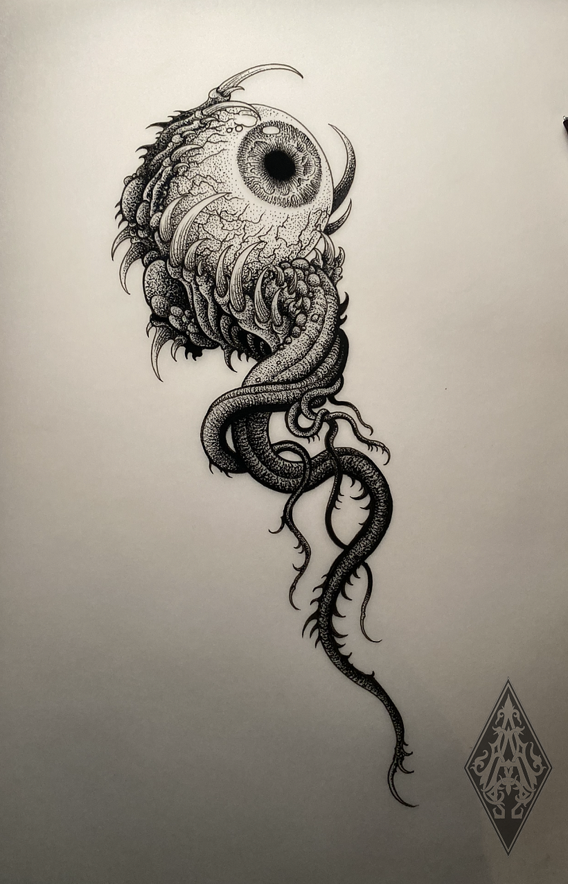 My project for course: Blackwork Tattoo Design 4