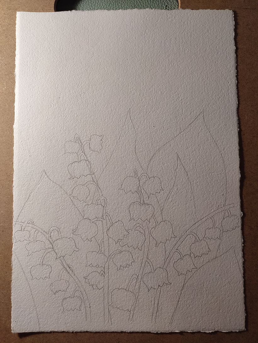 My project for course: Negative Watercolor Painting for Botanical Illustration 6