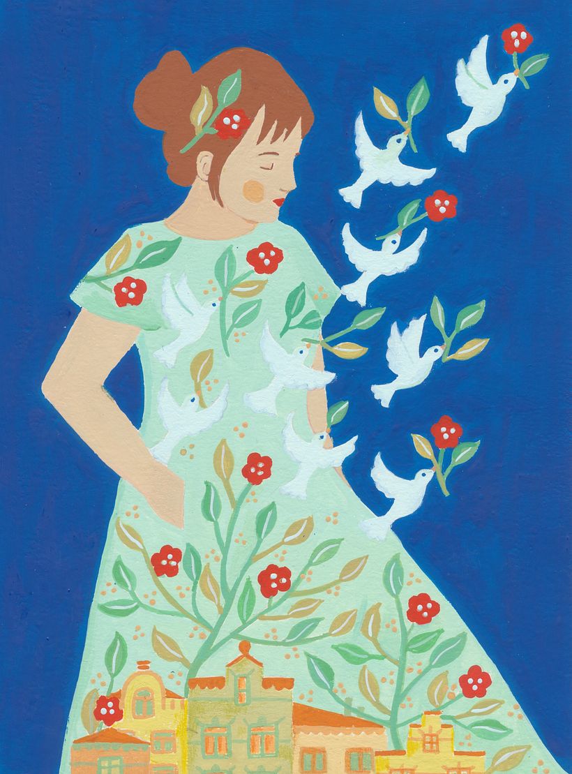 My project for course: Painting with Gouache: Create Poetic Illustrations 3