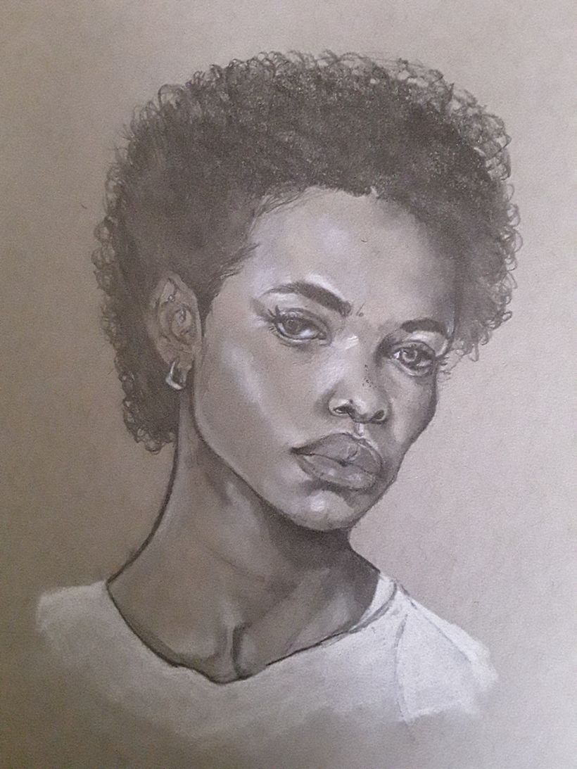 My project for course: Pencil Portraits: Light, Shadow, and Proportion 2
