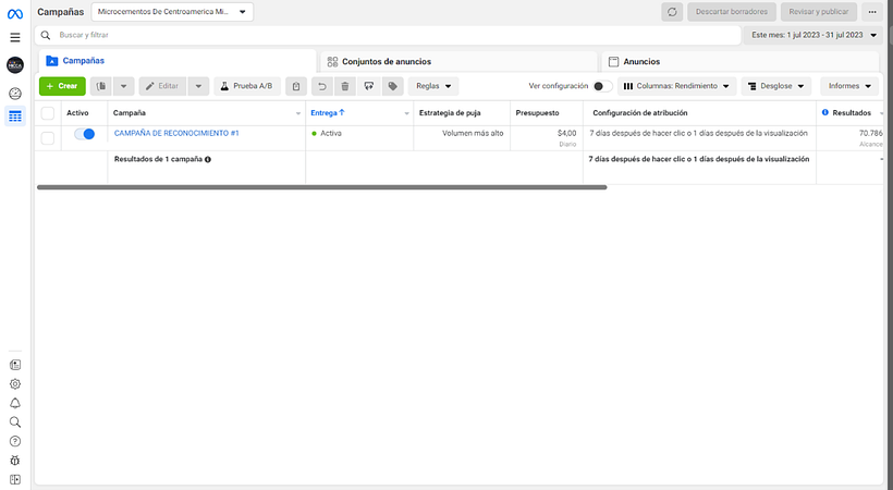 Creación y configuración de cuenta Facebook Ads (Imagen 1)