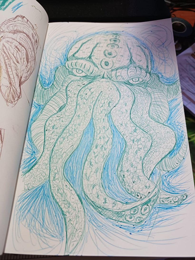 Mi proyecto del curso: Sketchbook fantástico: dibuja personajes desde la imaginación 1