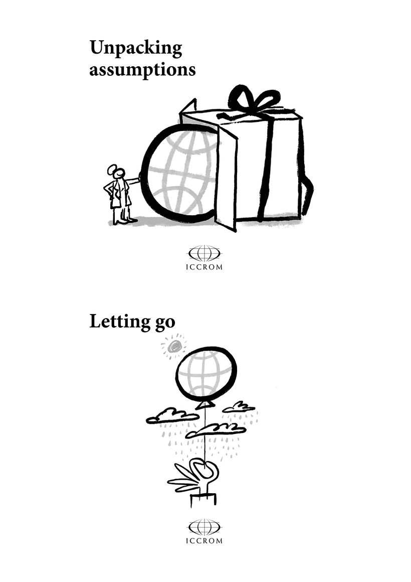 ICCROM / Ilustraciones y dirección creativa 7
