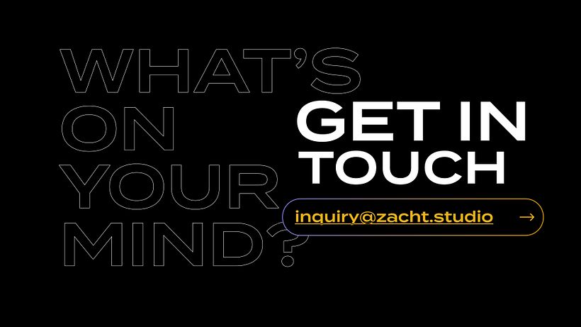 Zacht Studios: Final Project for Presentation Design for Creatives 12