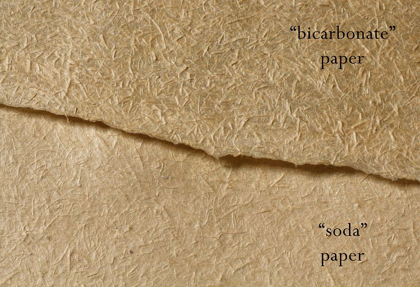 Papel de girasol: variación del proceso con bicarbonato de sodio - Artesanía
