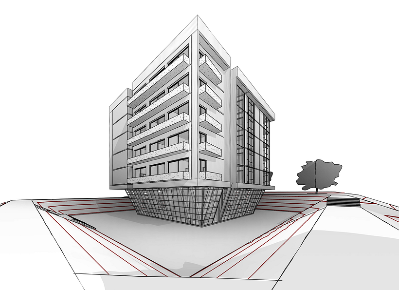 Mi proyecto del curso: Modelado de edificios paramétricos con Revit 5