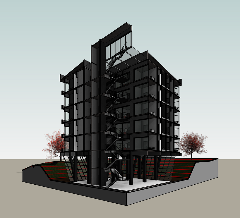 Mi proyecto del curso: Modelado de edificios paramétricos con Revit 11