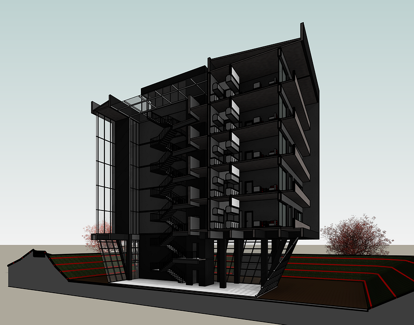 Mi proyecto del curso: Modelado de edificios paramétricos con Revit 12