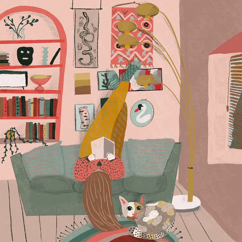 My project for course: Illustrated Stories with Procreate: Explore Brushes and Textures 2