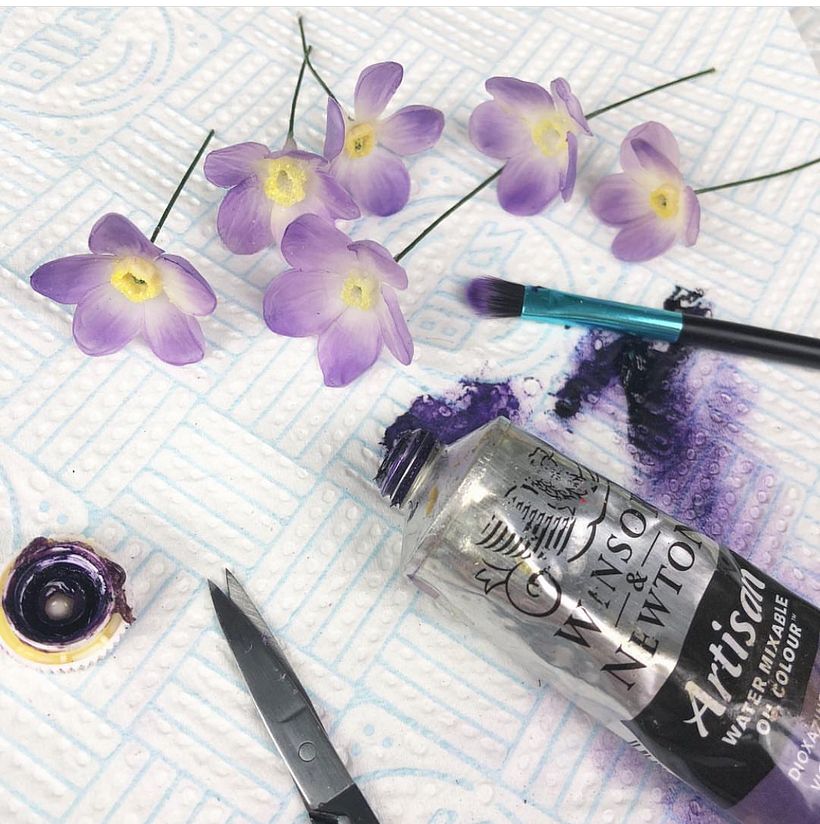 Dry Brushing in Process 